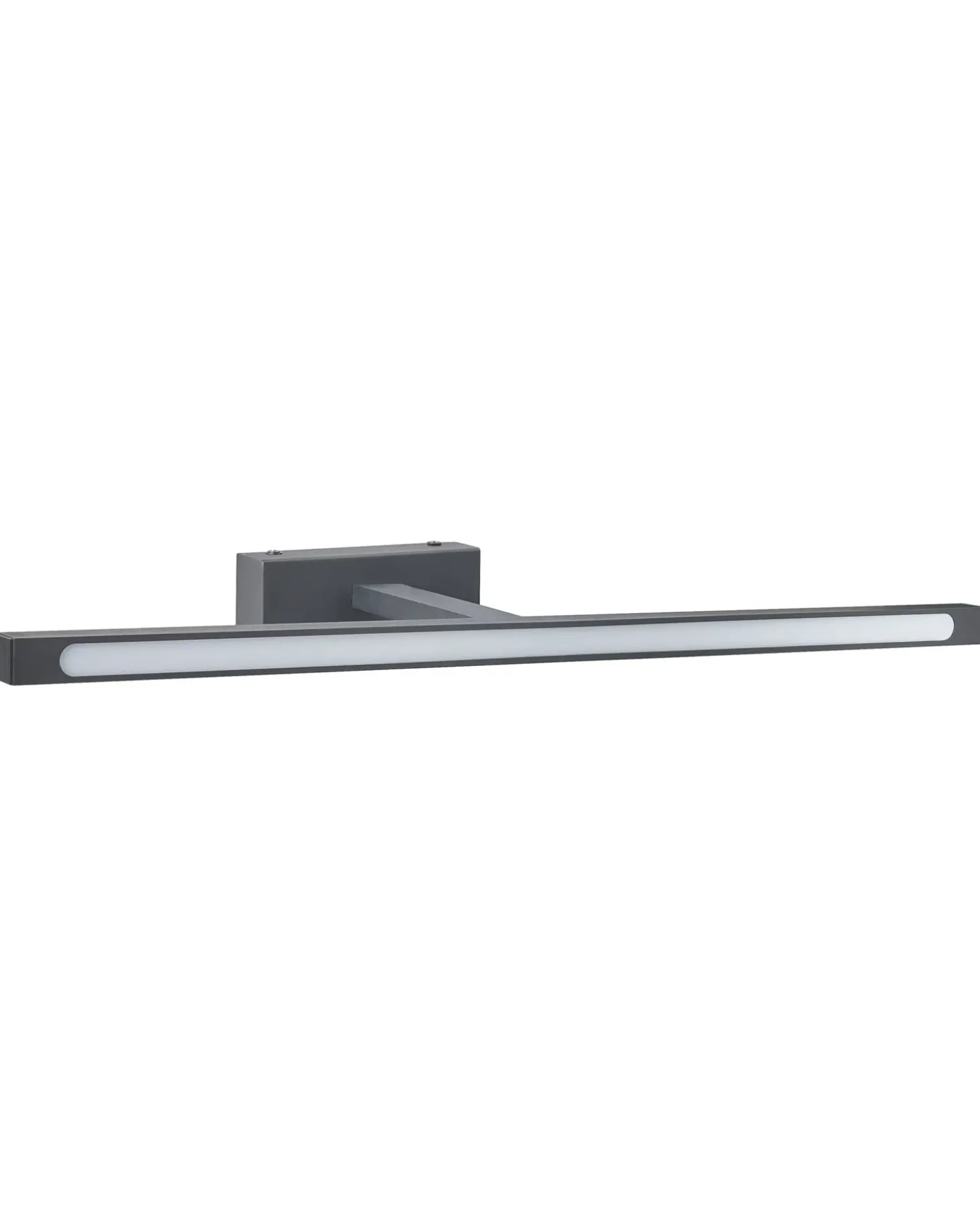 Billede og spejl LED-lys ARROS Metal Sort