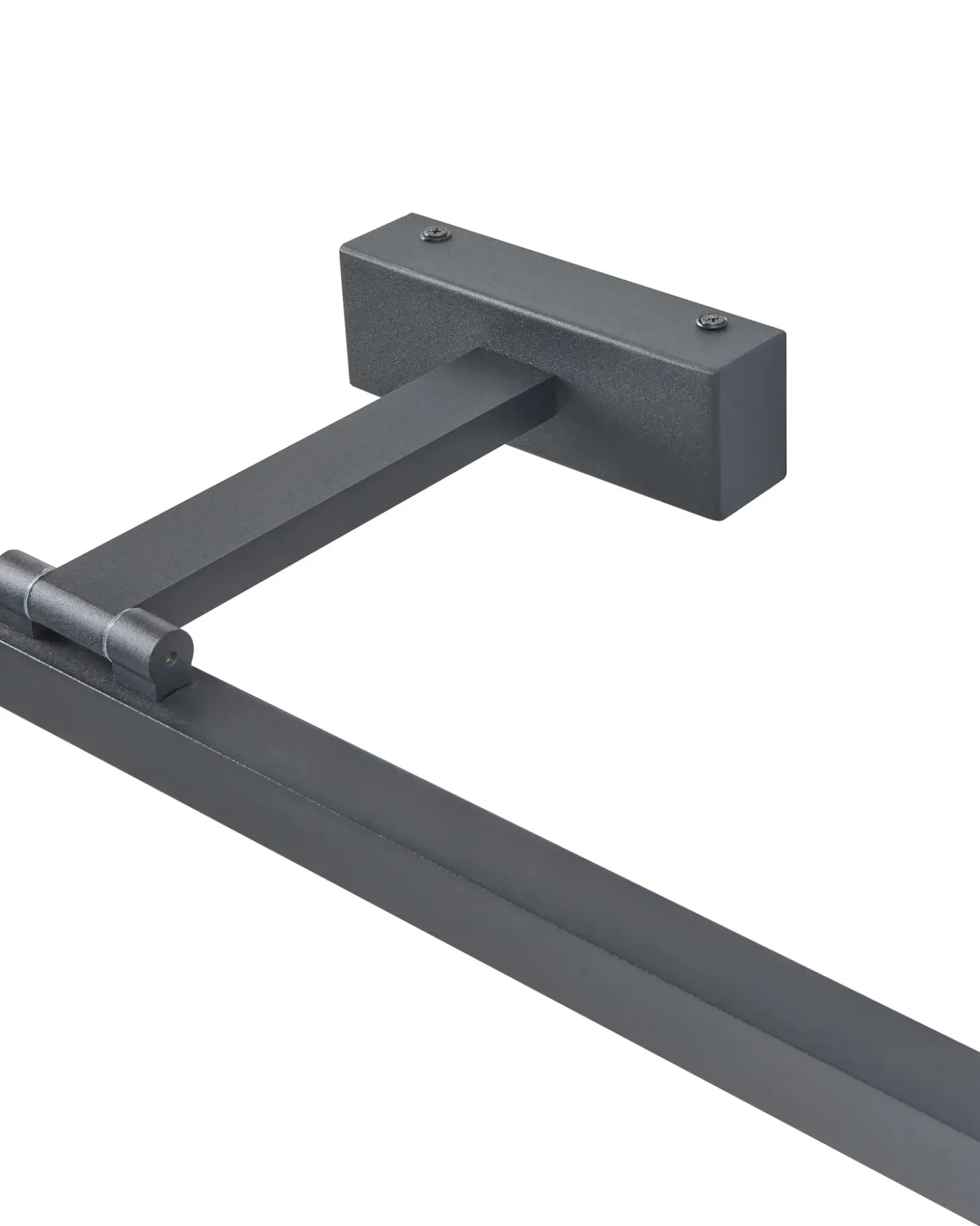 Billede og spejl LED-lys ARROS Metal Sort