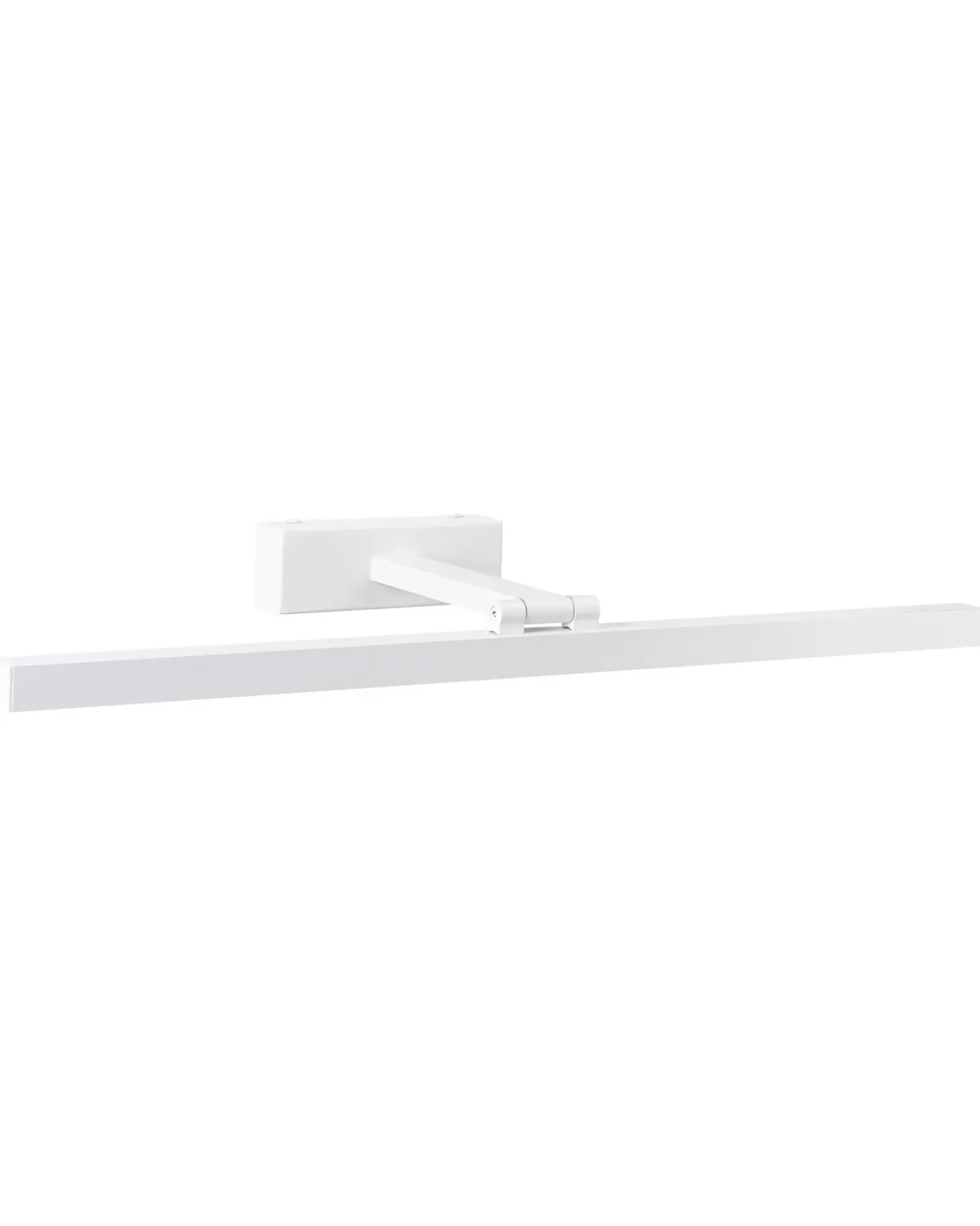 Billede og spejl LED-lys ARROS Metal Hvid