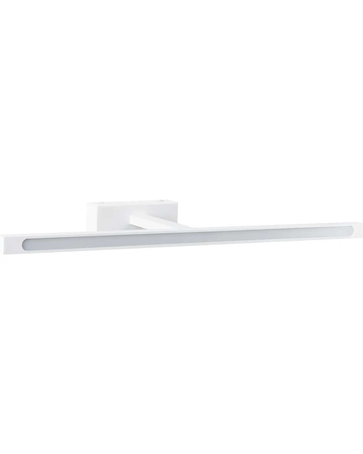 Billede og spejl LED-lys ARROS Metal Hvid