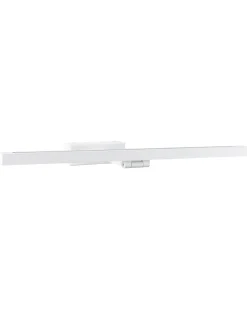 Billede og spejl LED-lys ARROS Metal Hvid