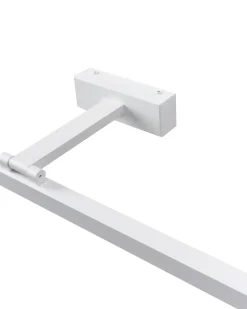 Billede og spejl LED-lys ARROS Metal Hvid