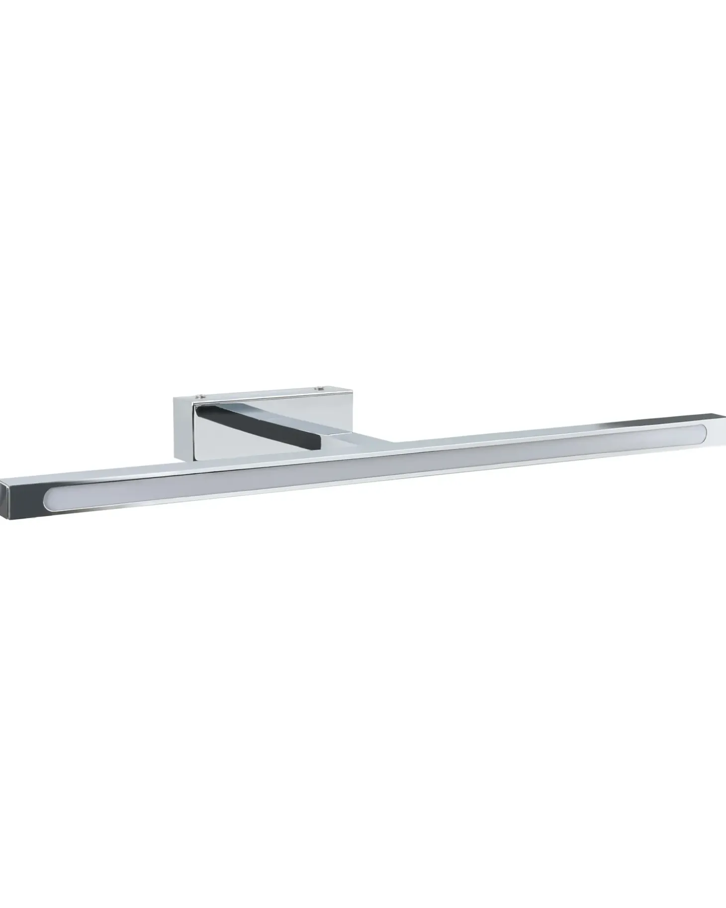 Billede og spejl LED-lys ARROS Metal Sølv