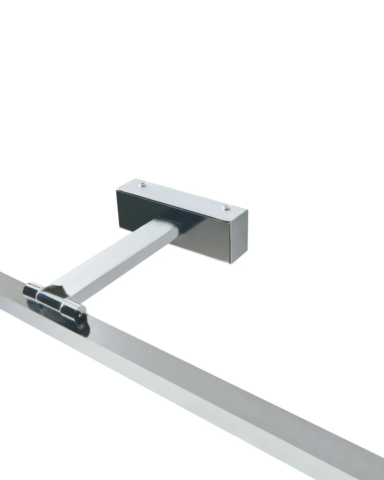 Billede og spejl LED-lys ARROS Metal Sølv