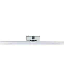 Billede og spejl LED-lys ARROS Metal Sølv