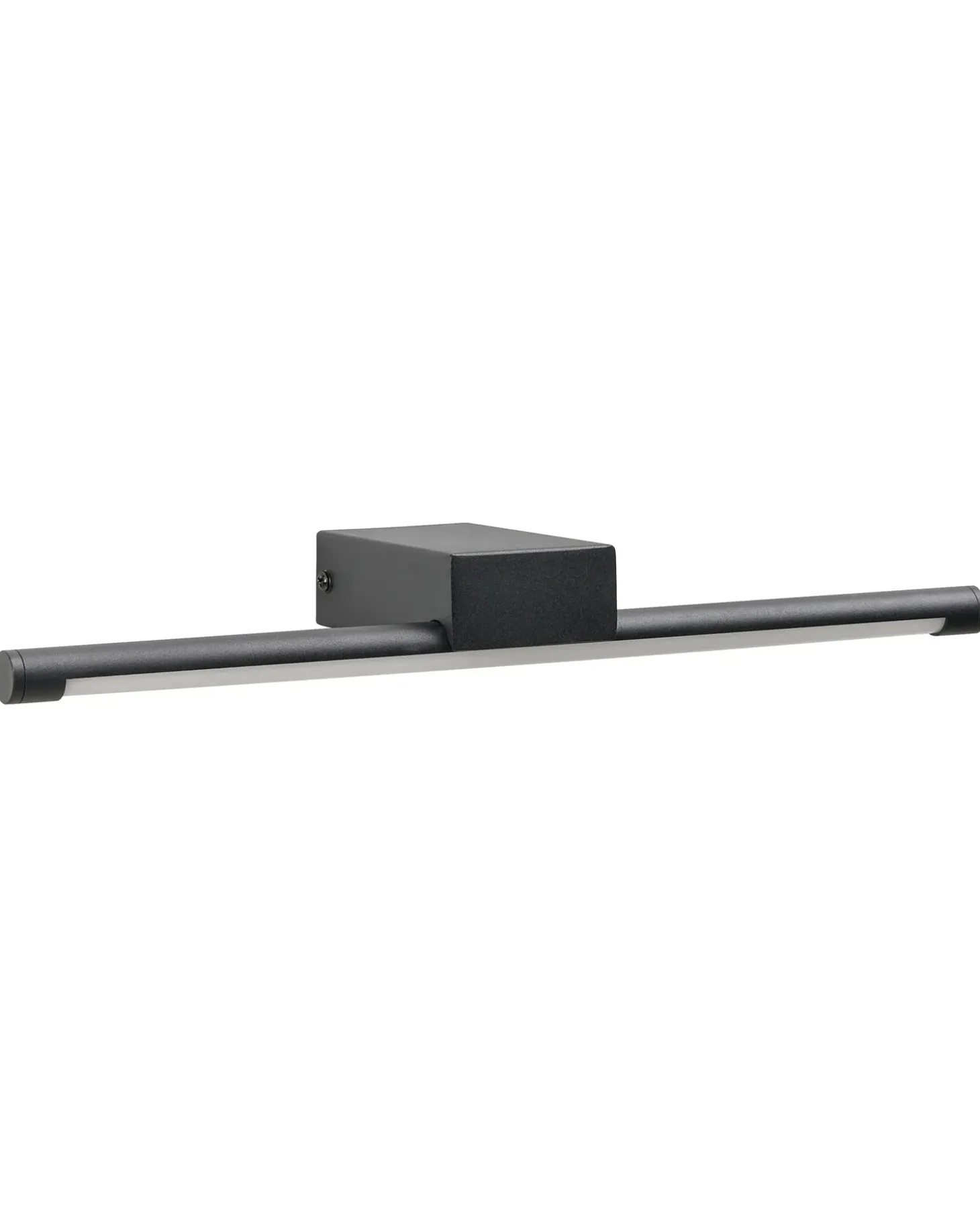 Billede og spejl LED-lys CASAL Metal Sort