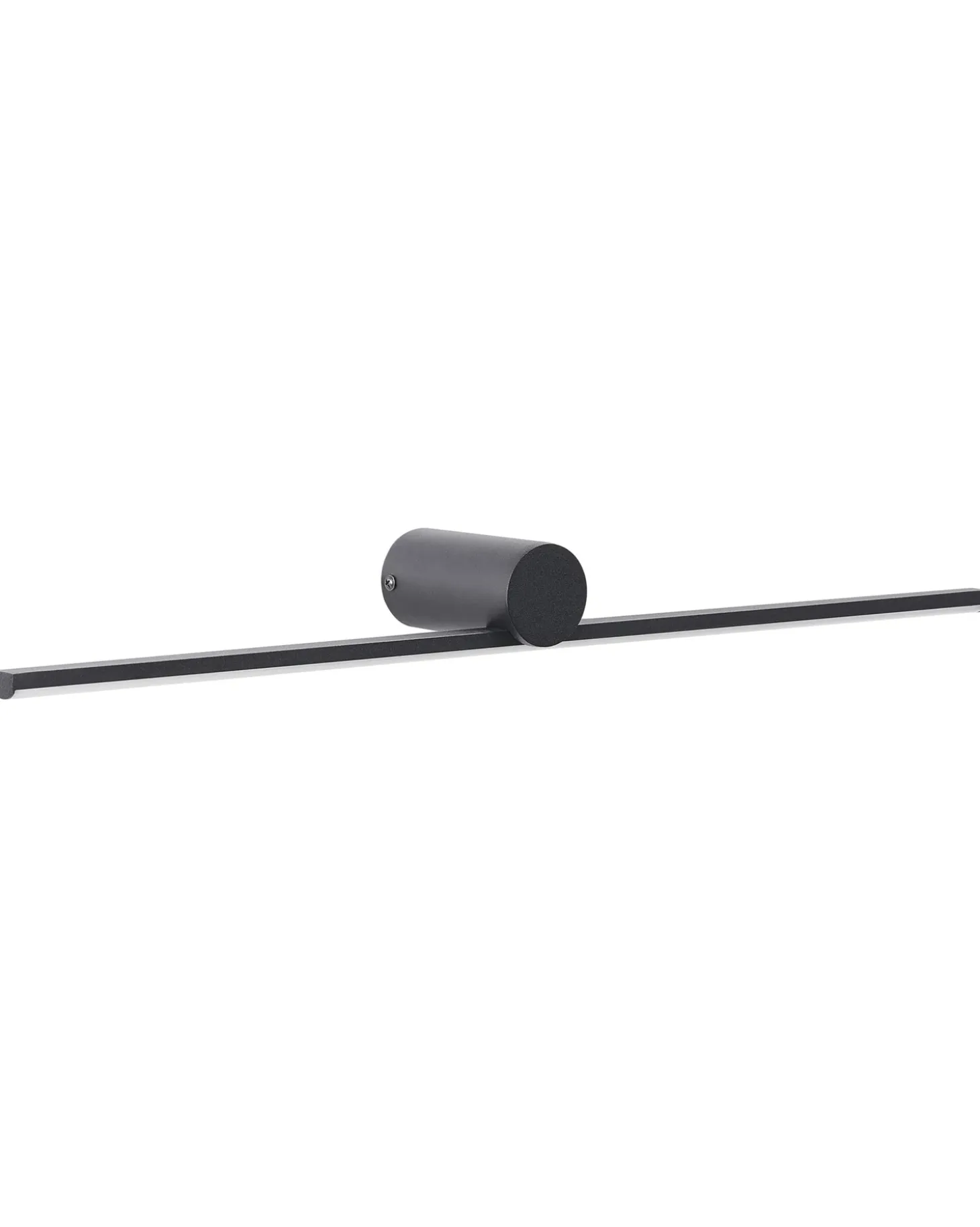 Billede og spejl LED-lys GABAS Metal Sort