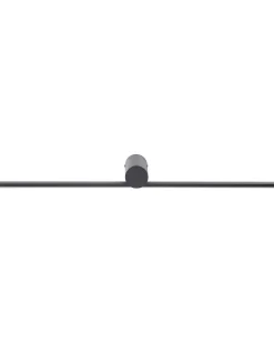 Billede og spejl LED-lys GABAS Metal Sort