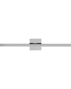 Billede og spejl LED-lys MARIZ Metal Sølv
