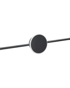 Billede og spejl LED-lys OTHAIN Metal Sort