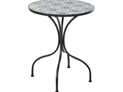 Bistro bord AGGIUS 60 cm 60 cm Metal Sort