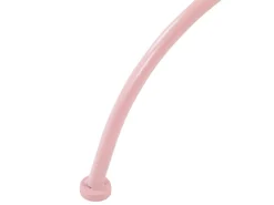 Bistro bord ALBINIA 70 cm 70 cm Metal Lyserød