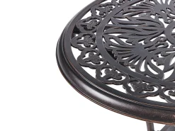 Bistro bord ANDALO 68 cm 68 cm Metal Brun