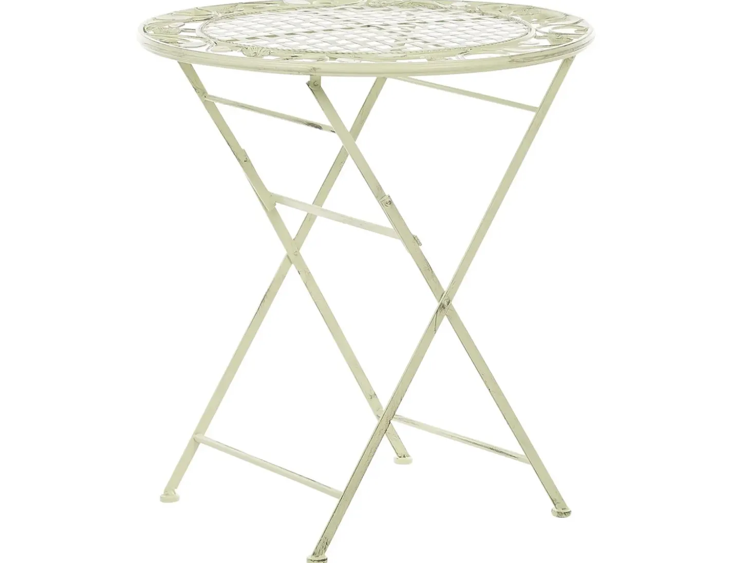 Bistro bord BIVIO 70 cm 70 cm Metal Lysegrøn