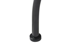 Bistro bord CARONA 60 cm 60 cm Metal Sort