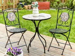Bistro bord CASARIO 60 cm 60 cm Sort
