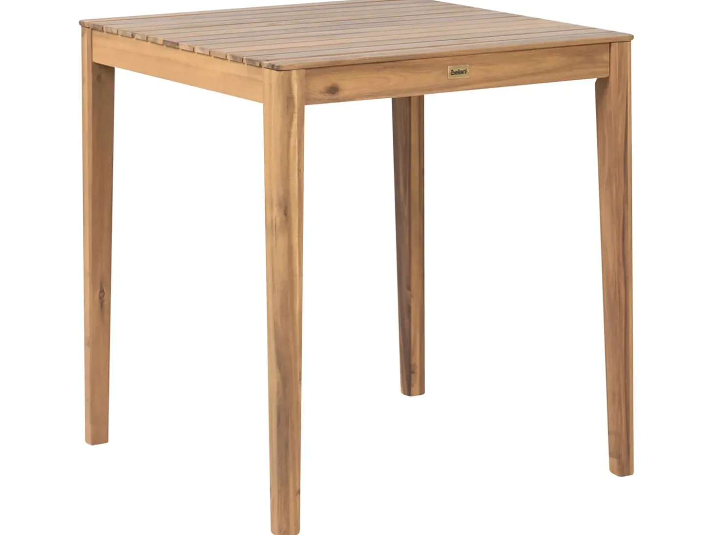 Bistro bord CHIOGGIA 70 cm 70 cm Certificeret akacietræ Lysebrun