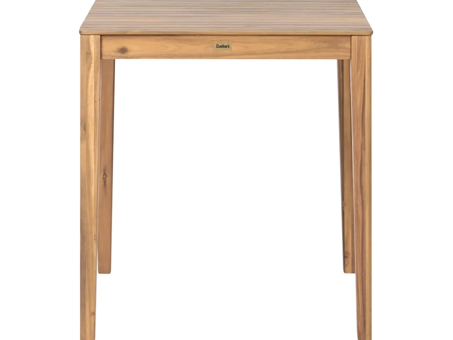 Bistro bord CHIOGGIA 70 cm 70 cm Certificeret akacietræ Lysebrun