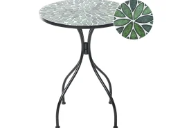 Bistro bord CIVATE 60 cm 60 cm Metal Sort