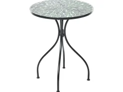 Bistro bord CIVATE 60 cm 60 cm Metal Sort