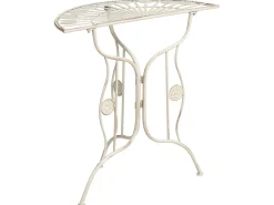 Bistro bord COGGIA 80 cm 37 cm Metal Lys Beige