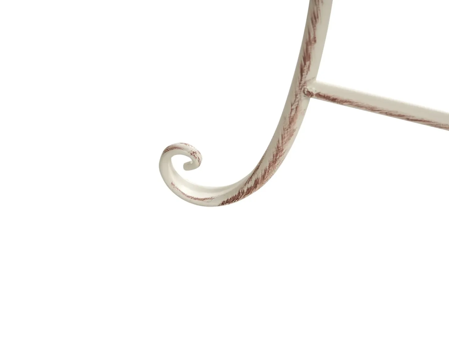 Bistro bord FOLELLI 80 cm 36 cm Metal Lys Beige