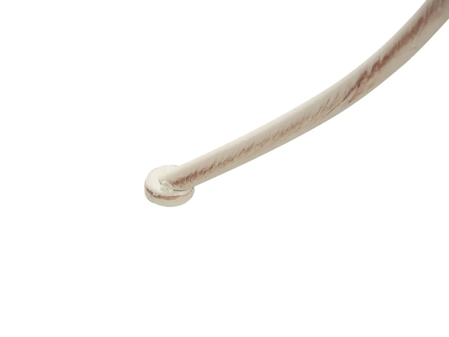 Bistro bord JUINA 80 cm 36 cm Metal Lys Beige