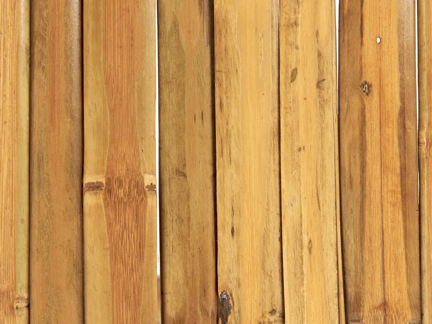 Bistro bord MOLISE 85 cm 85 cm Bambus Lysebrun