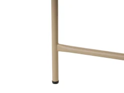 Bistro bord OVARO 50 cm 50 cm Metal Beige
