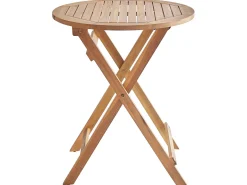 Bistro bord PROSSEDI 60 cm 60 cm Akacietræ Brun