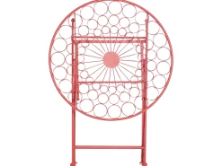 Bistro bord SCARIO 70 cm 70 cm Metal Rød