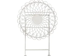 Bistro bord STIFFE 70 cm 70 cm Metal Hvid