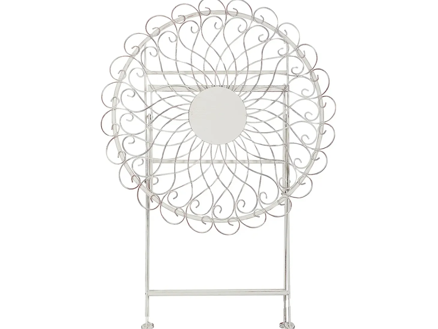 Bistro bord STIFFE 70 cm 70 cm Metal Hvid