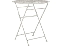 Bistro bord STIFFE 70 cm 70 cm Metal Hvid