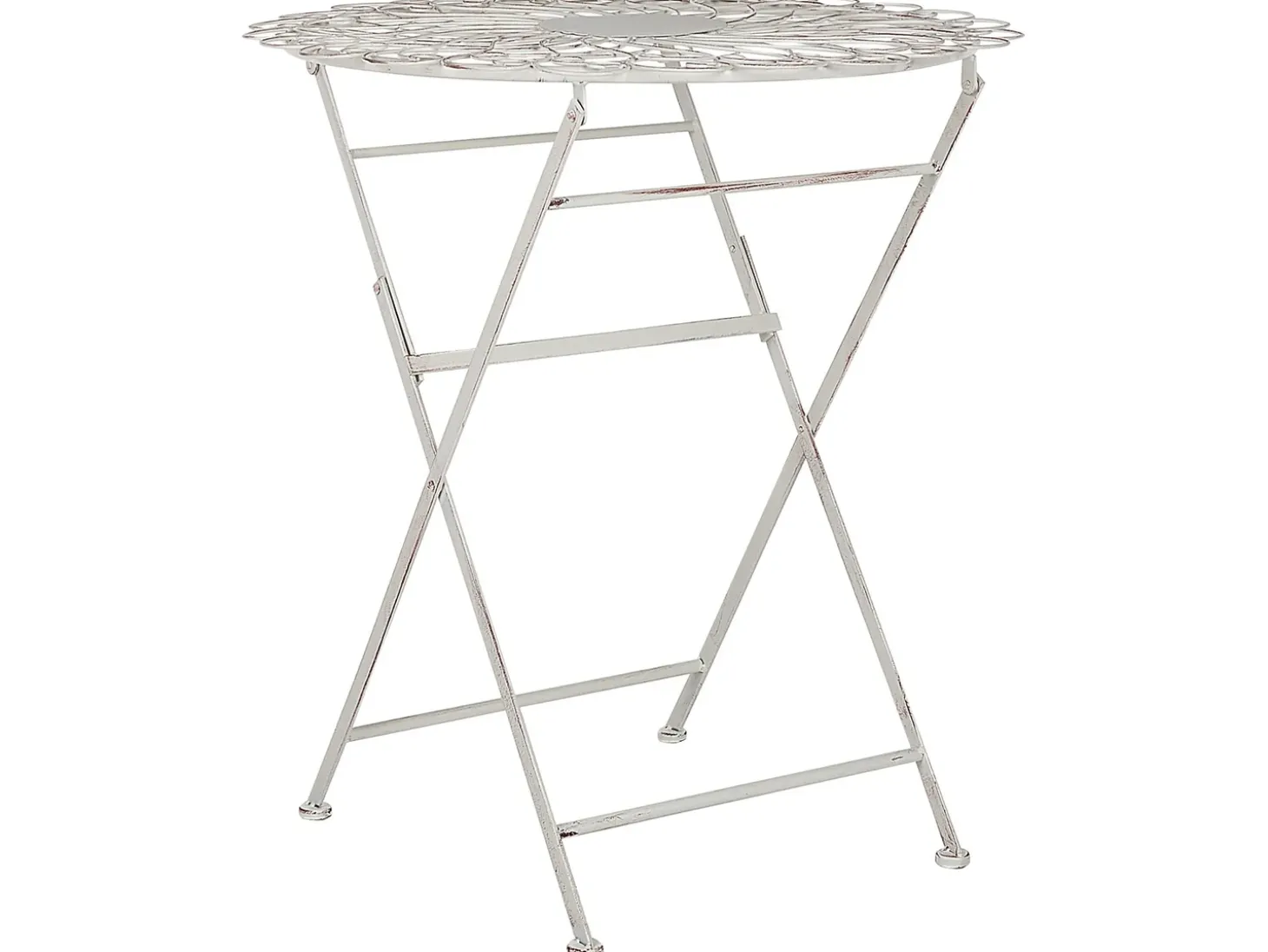 Bistro bord STIFFE 70 cm 70 cm Metal Hvid