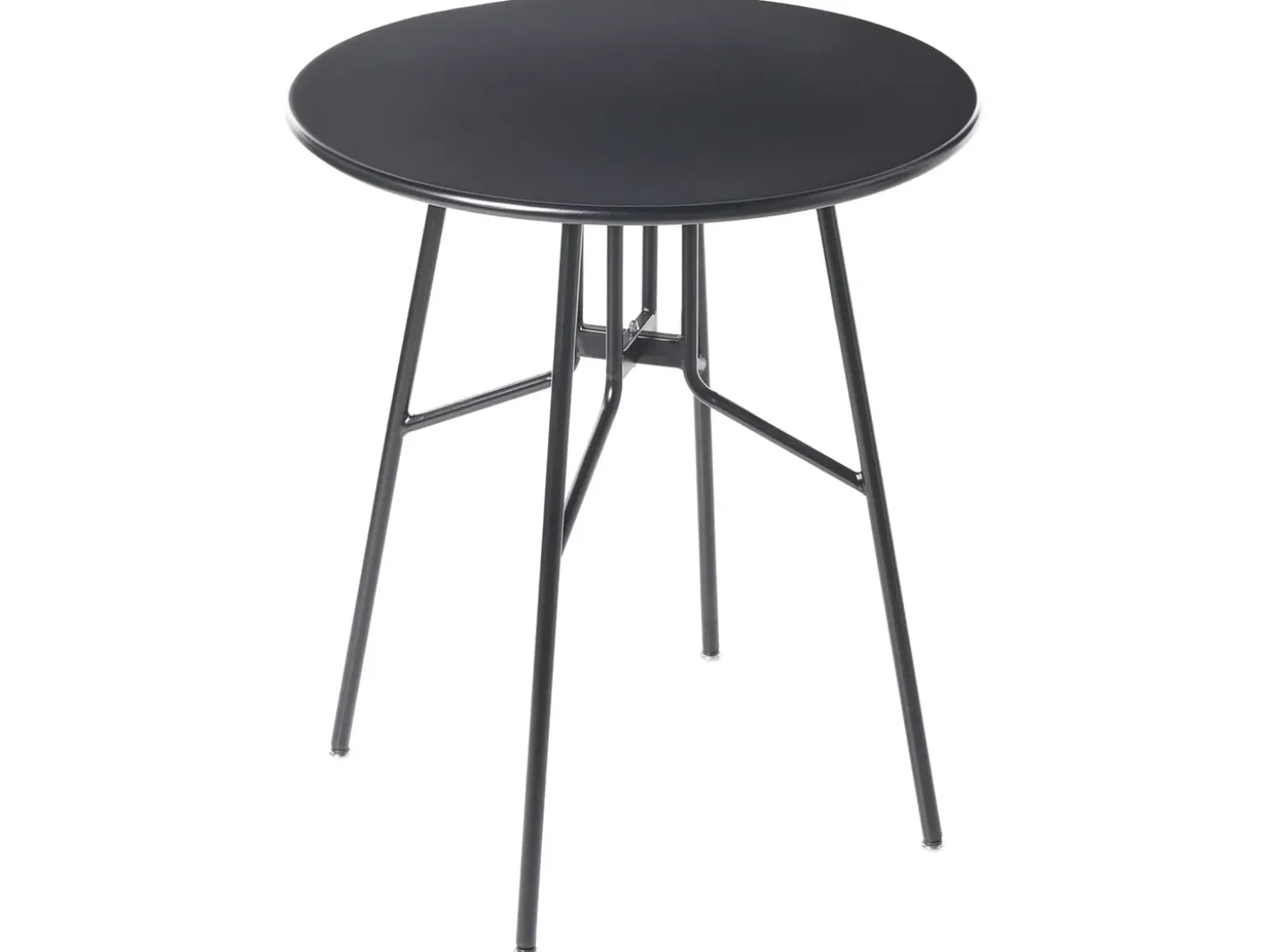 Bistro bord TALTAL 64 cm 64 cm Metal Sort