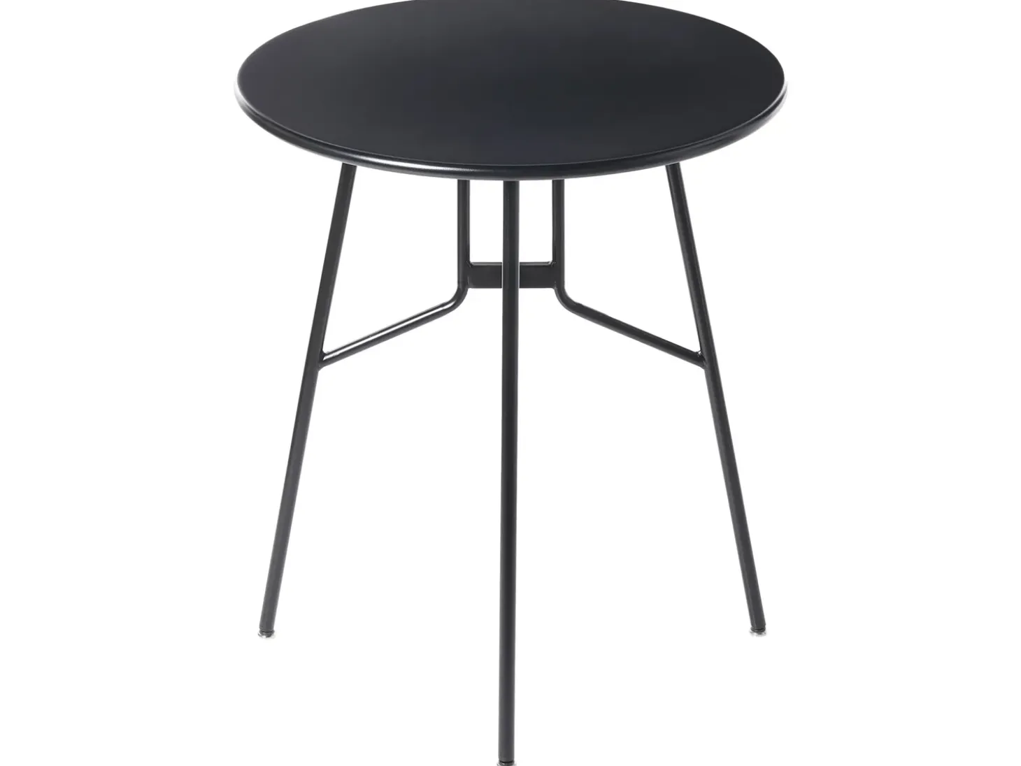 Bistro bord TALTAL 64 cm 64 cm Metal Sort
