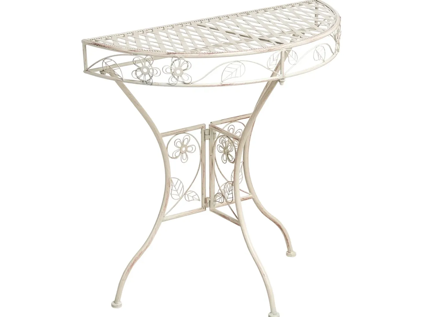 Bistro bord YAVIZA 80 cm 36 cm Metal Lys Beige
