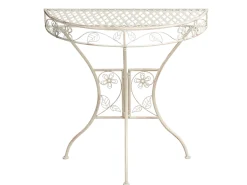 Bistro bord YAVIZA 80 cm 36 cm Metal Lys Beige