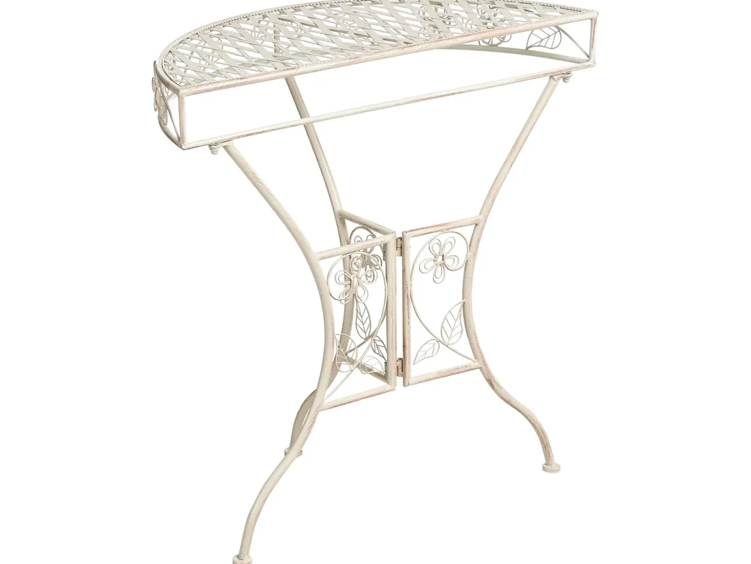 Bistro bord YAVIZA 80 cm 36 cm Metal Lys Beige