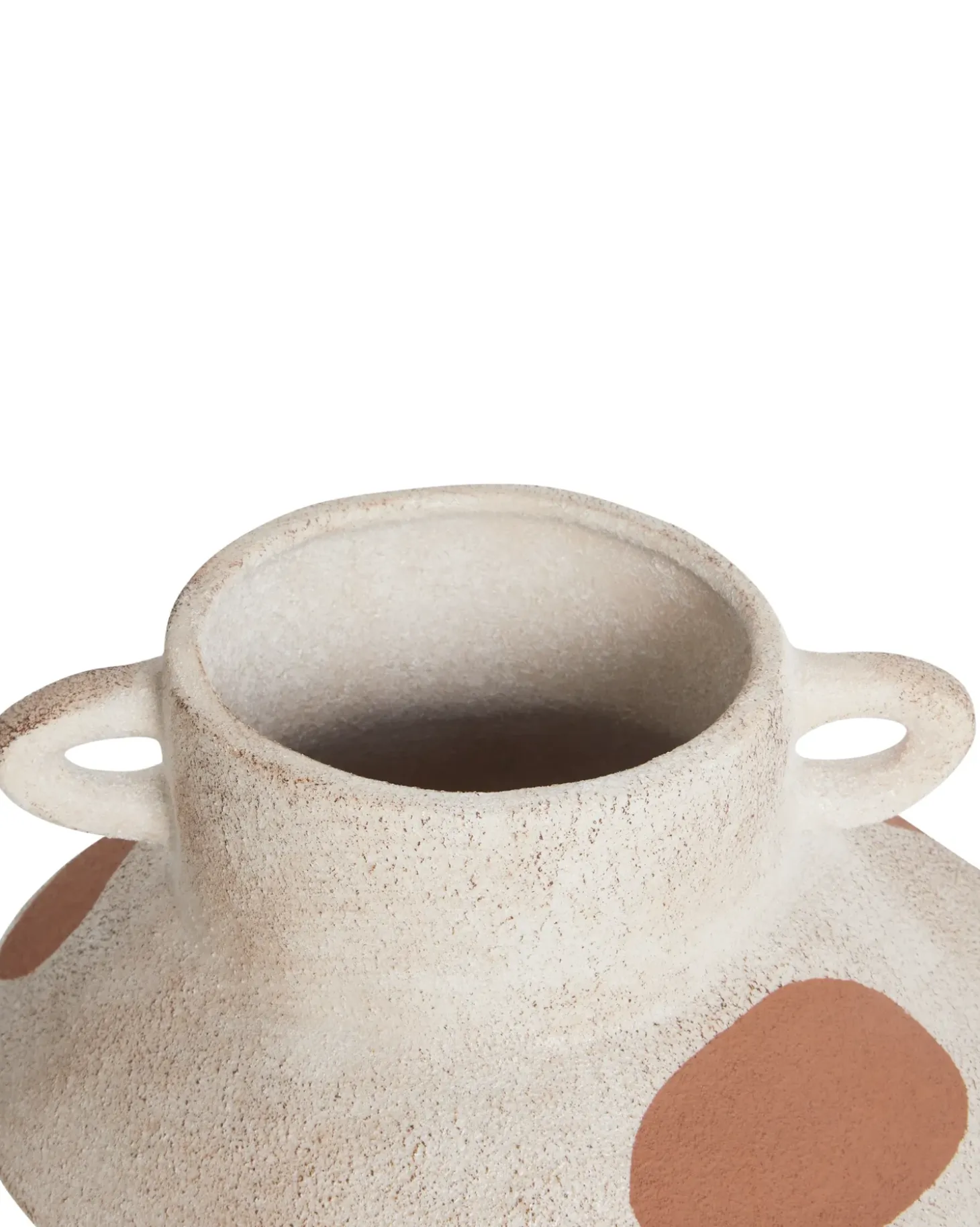 Blomstervase ALOSIDAE Stentøj 19 cm Lys Beige