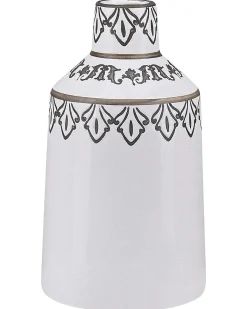 Blomstervase AMISOS Stentøj 25 cm Hvid