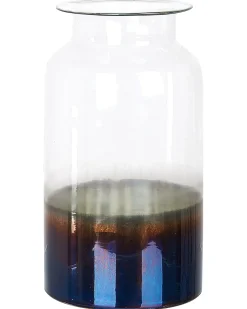 Blomstervase BHATURE Glas 27 cm Multifarvet