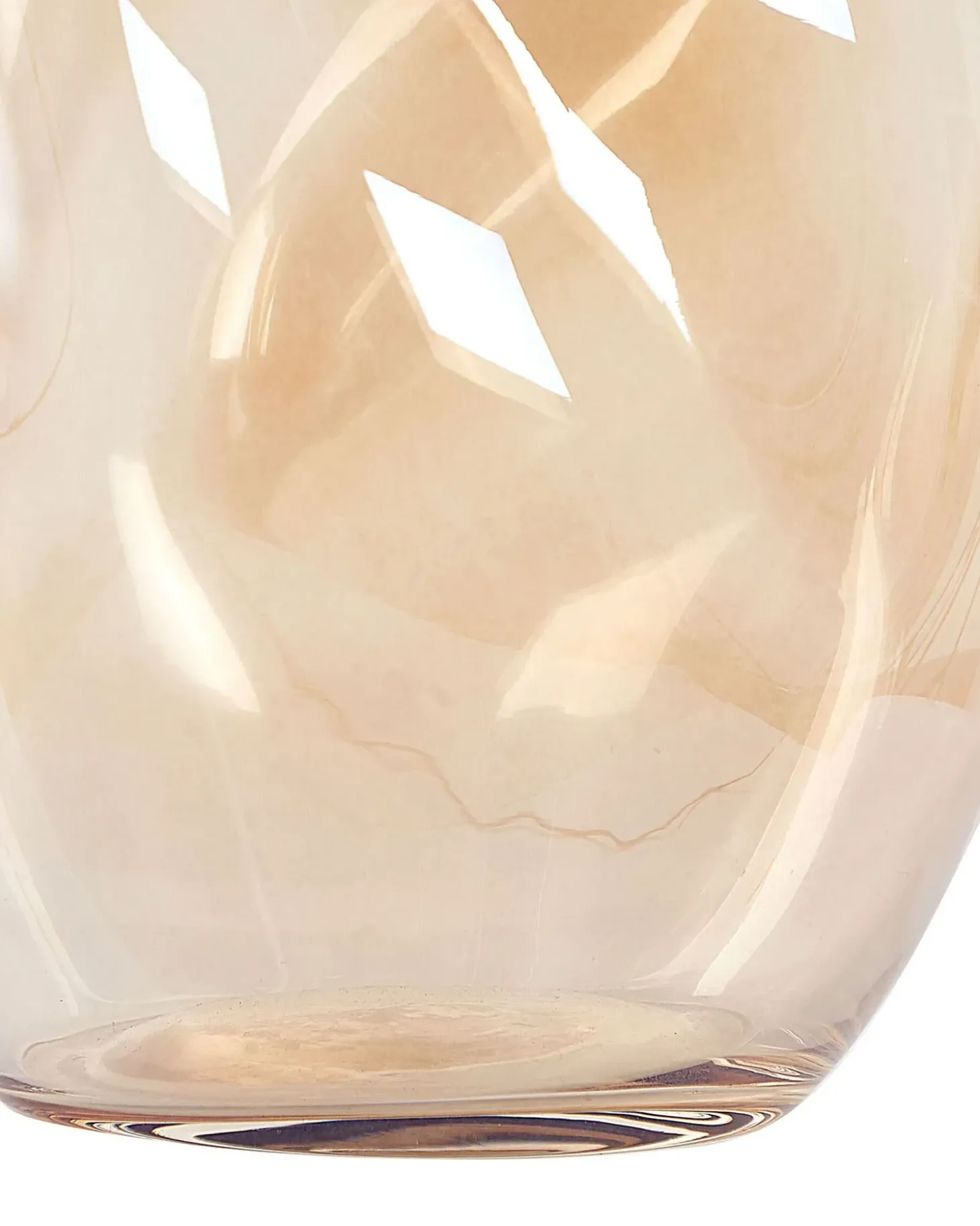 Blomstervase GERAKINI Glas 20 cm Orange