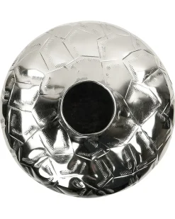 Blomstervase INSHAS Metal 33 cm Sølv