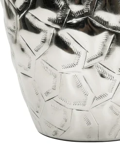 Blomstervase INSHAS Metal 33 cm Sølv