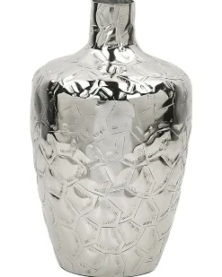 Blomstervase INSHAS Metal 33 cm Sølv