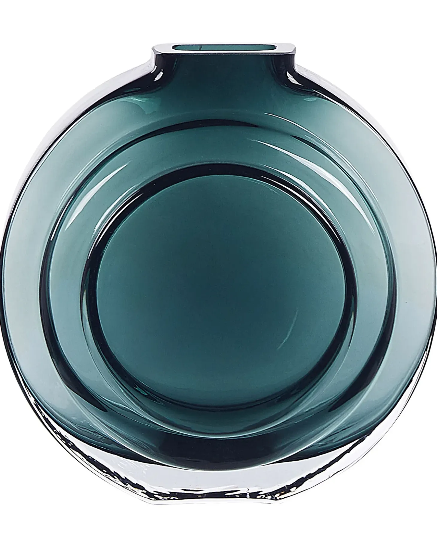 Blomstervase KAPELI Glas 15 cm Turkis