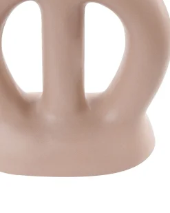 Blomstervase KOZANI Keramik 28 cm Sand Beige