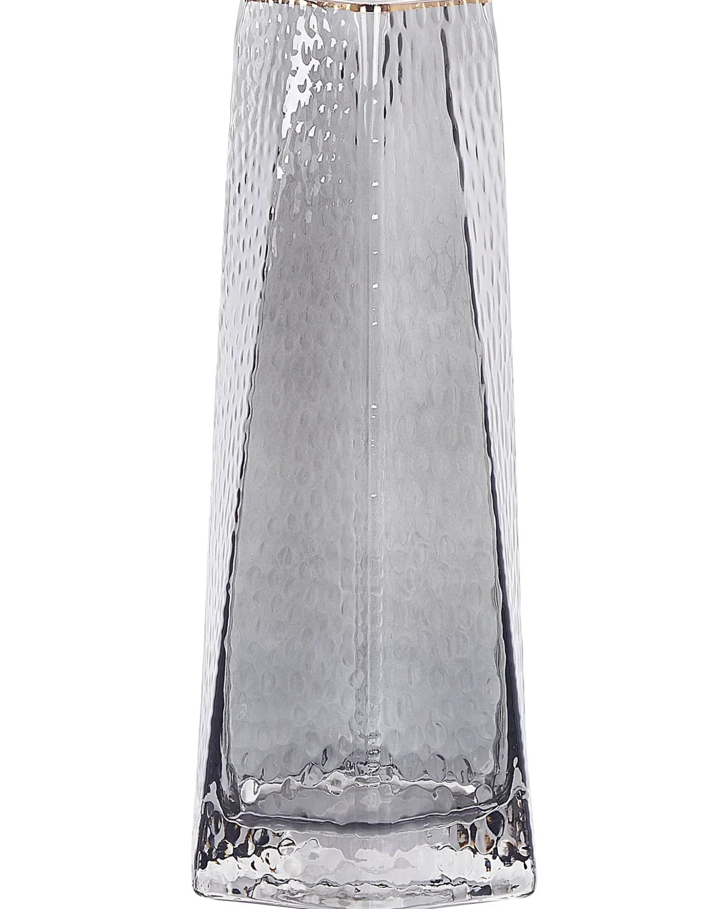 Blomstervase LILAIA Glas 27 cm Grå